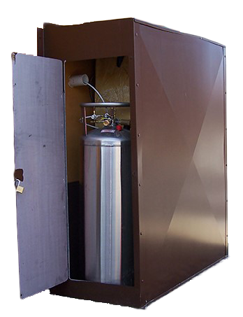 Popeye's BOSS Exterior Cabinet for UCO tank