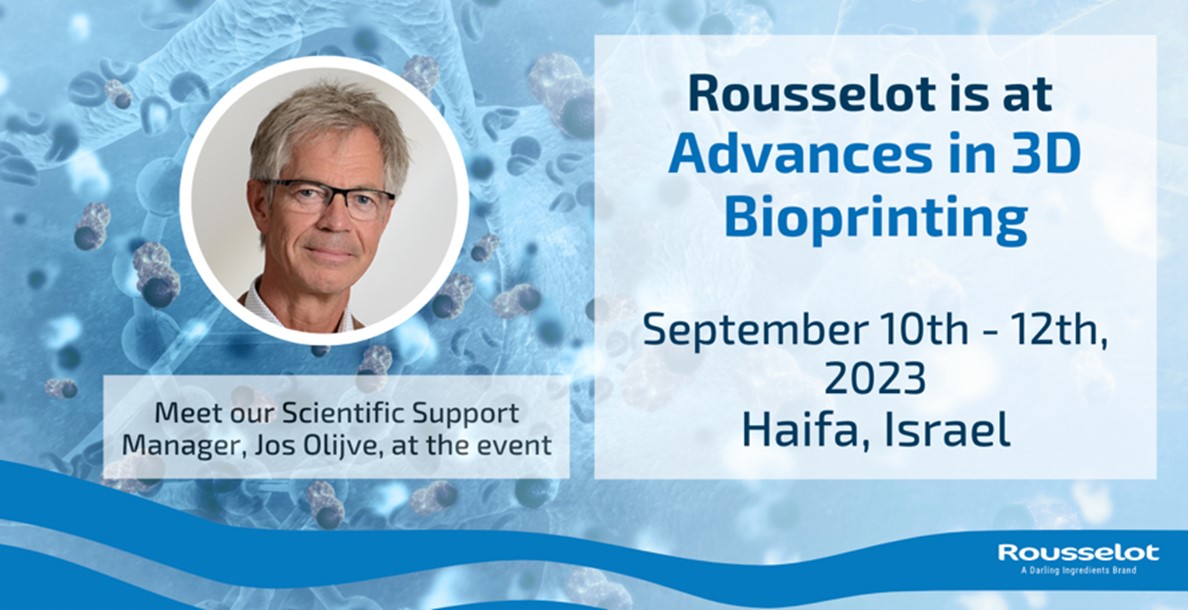 Rousselot at Advances in 3D Bioprinting 2023