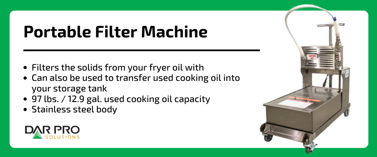 Fry Oil Filtration: Filter Machines & Cooking Oil Filters