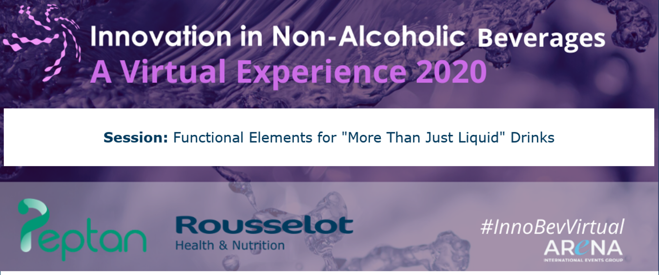 Webinar: Functional Elements for "More Than Just Liquid" Drinks