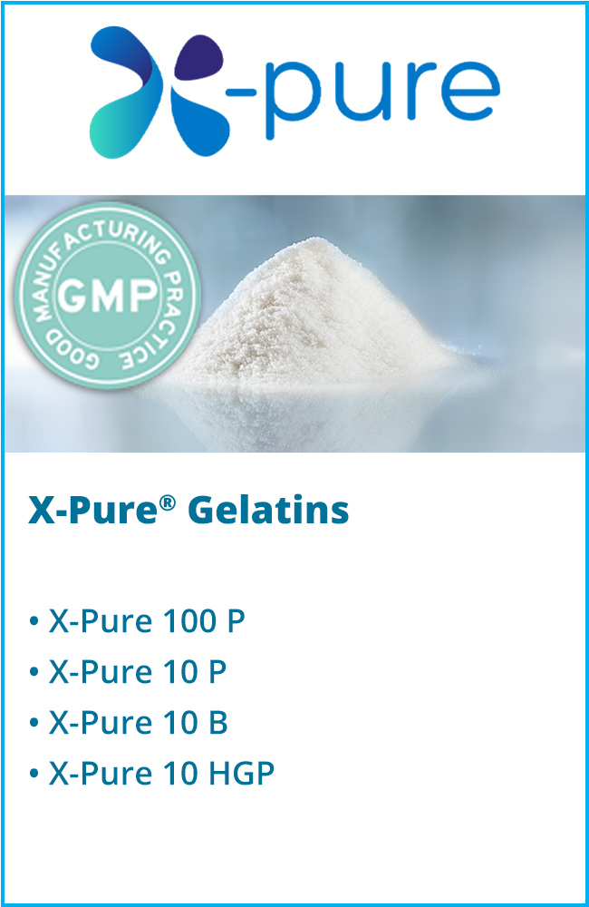 X-Pure Gelatins